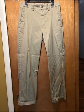 Falls Creek Men's Khaki Pants - dark tan